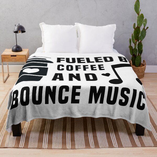 Item preview, fueled by coffee and bounce music designed and sold by Shorim.