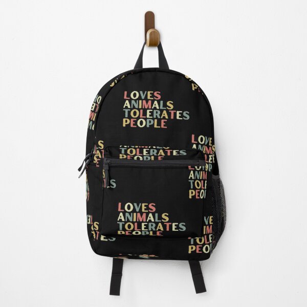 Item preview, Loves Animals Tolerates People designed and sold by Mixture-DESIGN.