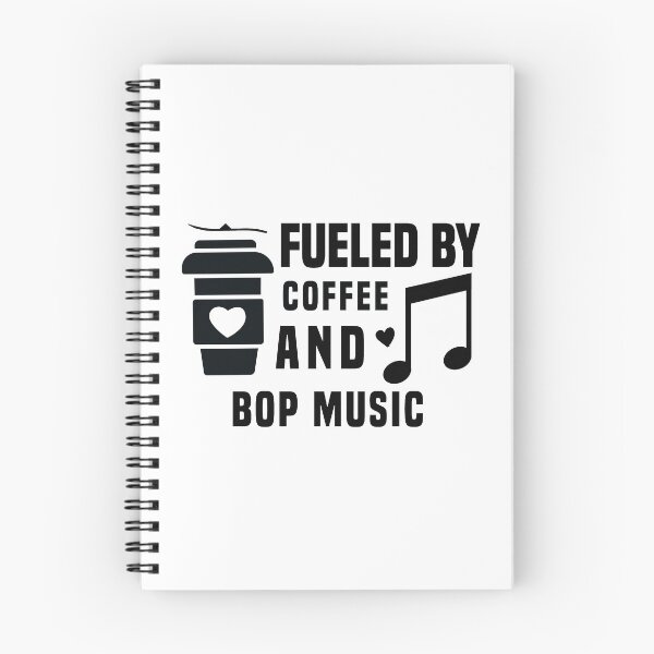 Item preview, fueled by coffee and bop music designed and sold by ONMON.