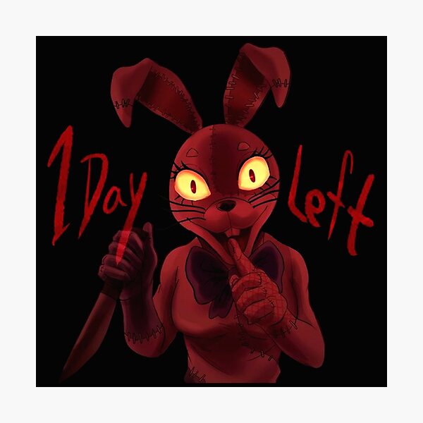 FNAF Foxy Fox and Rabbit - Personnages de jeu mignons' Autocollant