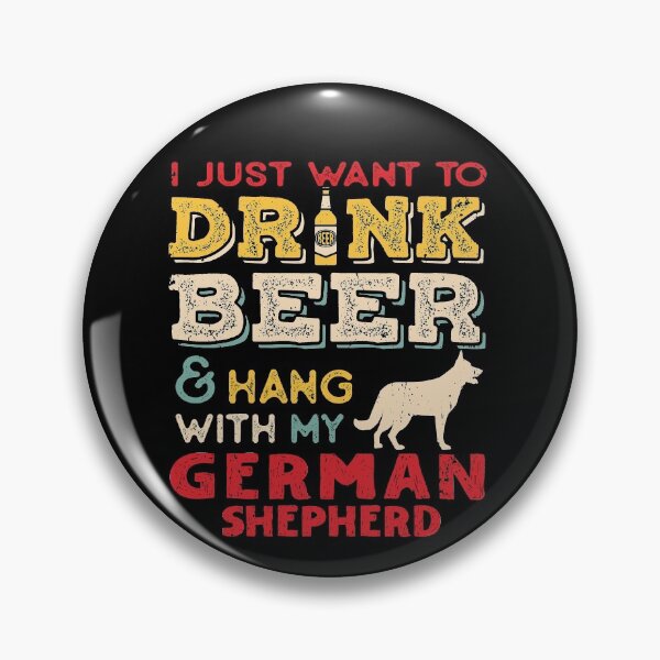 Artikelvorschau, German Shepherd Dog Dad Beer Lover entworfen und verkauft von rafaeltto.