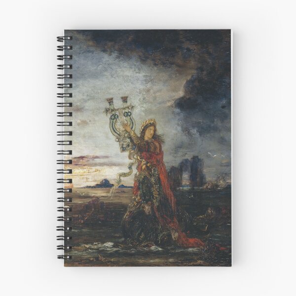 Item preview, Arion Mythology of Ancient Greece oil painting designed and sold by ClassicalGreece.