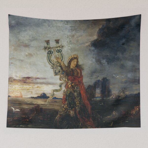 Item preview, Arion Mythology of Ancient Greece oil painting designed and sold by ClassicalGreece.