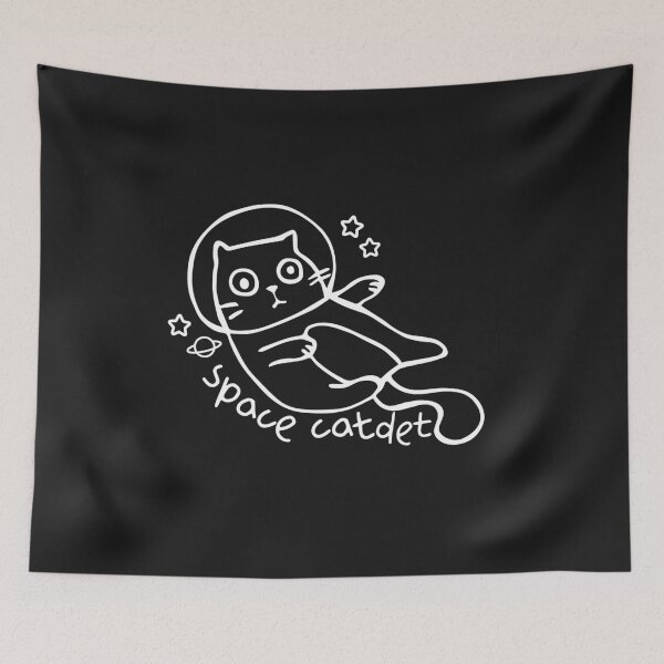 Item preview, Catstronaut Space Catdet Cute Funny Cat designed and sold by Paper Hearteu.