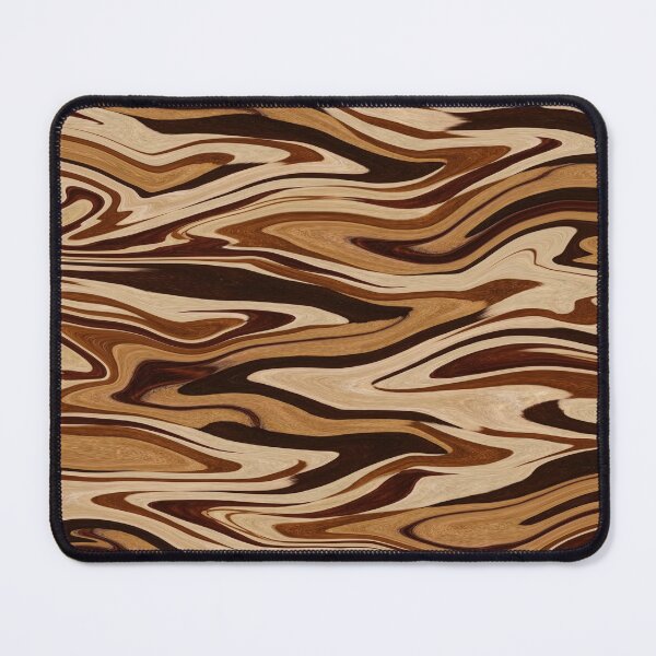 Item preview, Coffee Color Liquified Abstract Pattern designed and sold by Tremendo.
