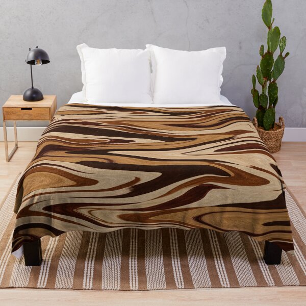 Item preview, Coffee Color Liquified Abstract Pattern designed and sold by Tremendo.