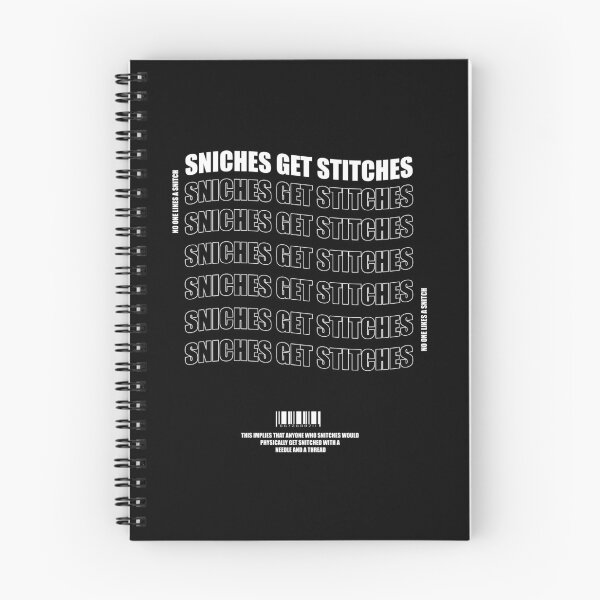 Item preview, snitches get stitches designed and sold by LazyCafe.