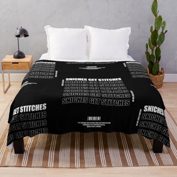 Item preview, snitches get stitches designed and sold by LazyCafe.