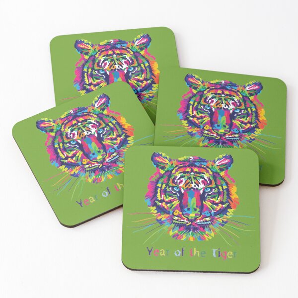 Item preview, Chinese Zodiac  Year of the Tiger 2022 designed and sold by WanderTravels.