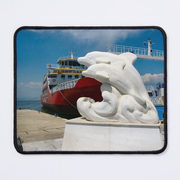 Item preview, The Thassos Island ferry.With new statue. designed and sold by ronsaunders47.