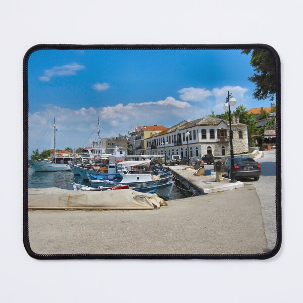 Item preview, Thassos Town Harbour. designed and sold by ronsaunders47.