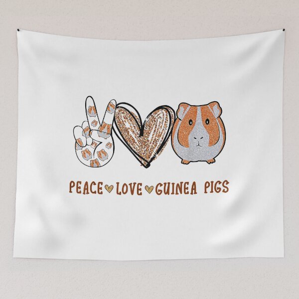 Item preview, Peace love Guinea Pigs designed and sold by danieljames11.