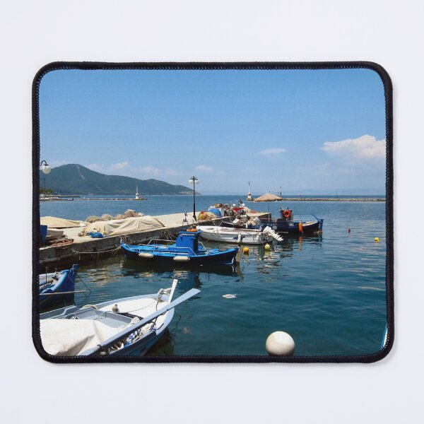 Item preview, Thassos Town harbour entrance. designed and sold by ronsaunders47.