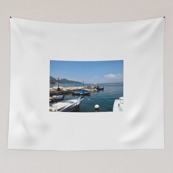 Item preview, Thassos Town harbour entrance. designed and sold by ronsaunders47.