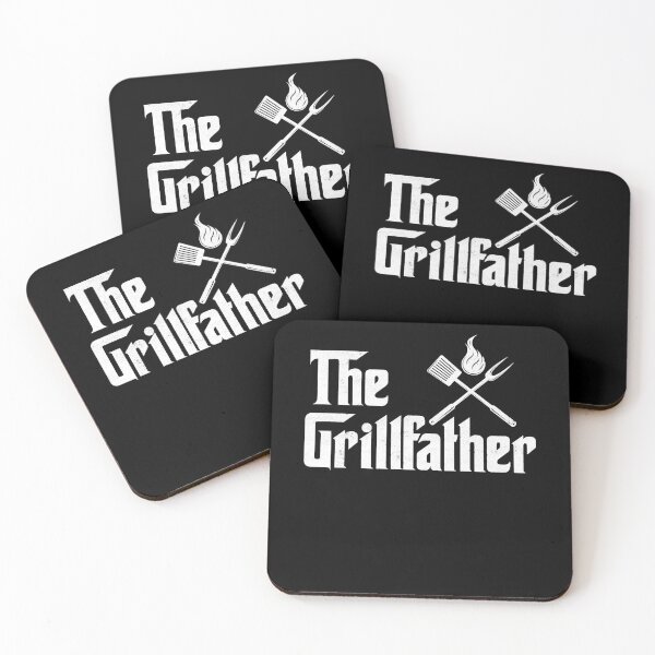 Item preview, The Grillfather Funny Dad BBQ Pullover Hoodie designed and sold by scarletsaman.