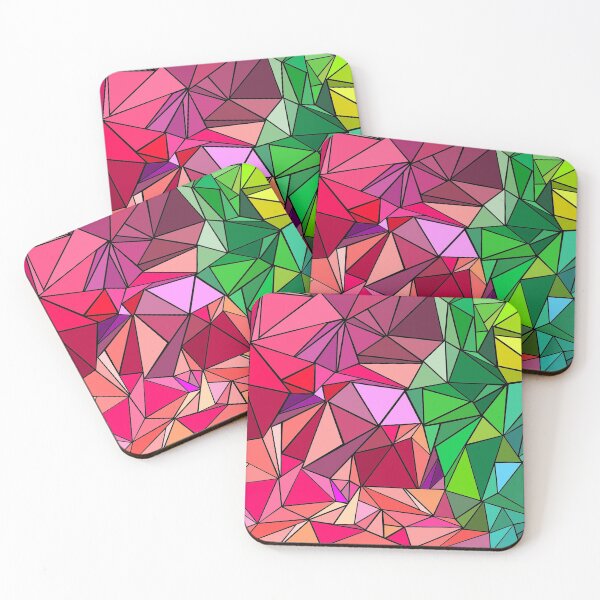 Item preview, Polygonal Colorful Pattern designed and sold by TheArtism.