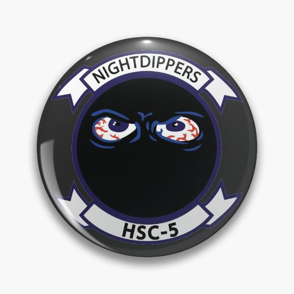 Artikelvorschau, Hubschrauber Sea Combat Squadron FÜNF (HSC-5) „Nightdippers“ - United States Navy entworfen und verkauft von wordwidesymbols.