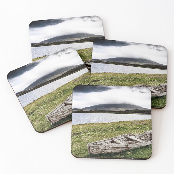Item preview, Boat and Eaval, Loch Euphort, North Uist designed and sold by Richard Ion.