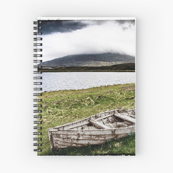 Item preview, Boat and Eaval, Loch Euphort, North Uist designed and sold by Richard Ion.