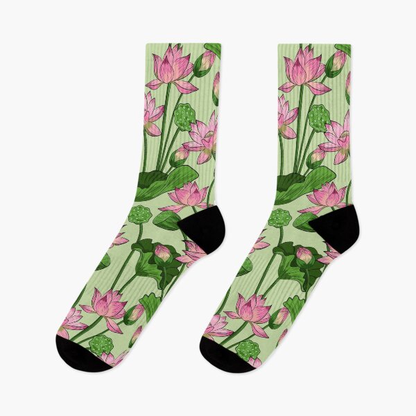 Item preview, Lotus Flowers Pattern designed and sold by Ayesha Saleem.