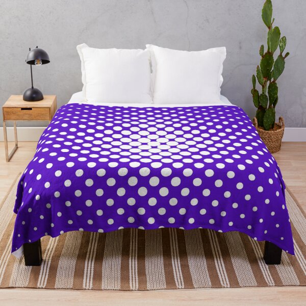 Item preview, White Dots with blue background designed and sold by Md Rashid Hasan.