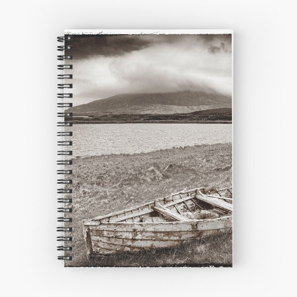 Item preview, Boat and Eaval, Loch Euphort, North Uist designed and sold by Richard Ion.