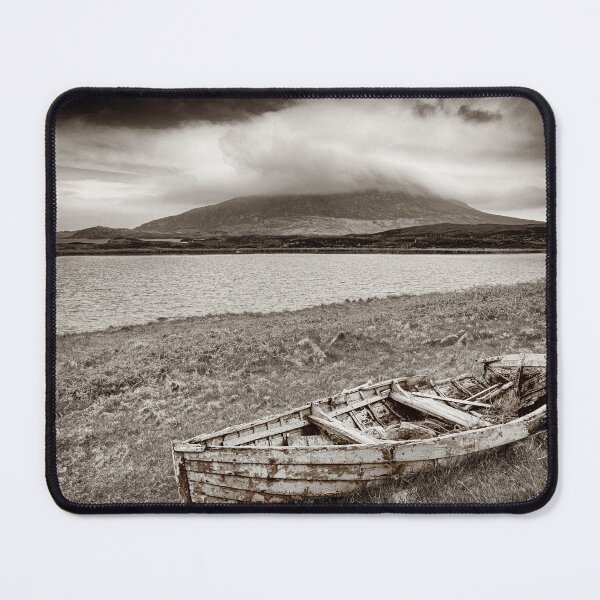 Item preview, Boat and Eaval, Loch Euphort, North Uist designed and sold by Richard Ion.