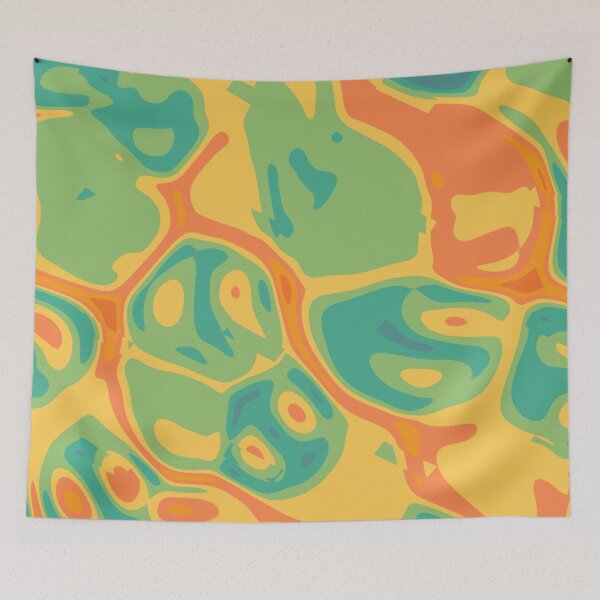 Item preview, Orange, Yellow, and Green Power Pattern designed and sold by MclaughlinGifts.