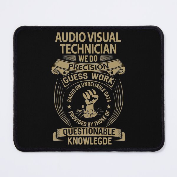 Item preview, Audio Visual Technician T Shirt - We Do Precision Job Gift Item Tee designed and sold by paneczkopat.