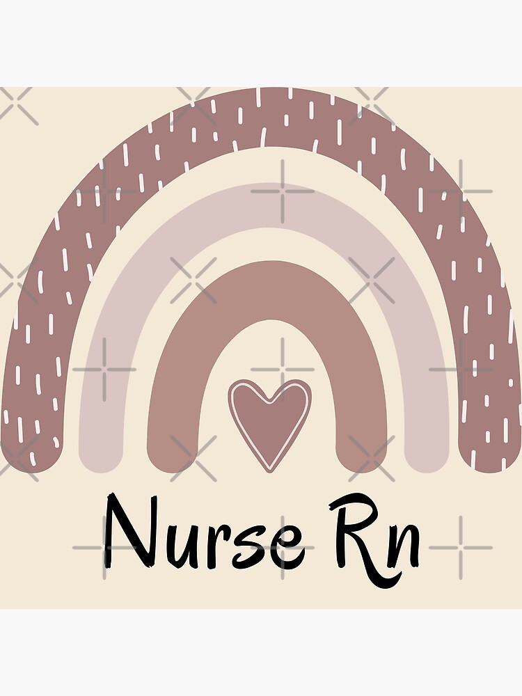 Cute ICU Nurse Rainbow with heart Pin for Sale by Sid Ahmed Tobba