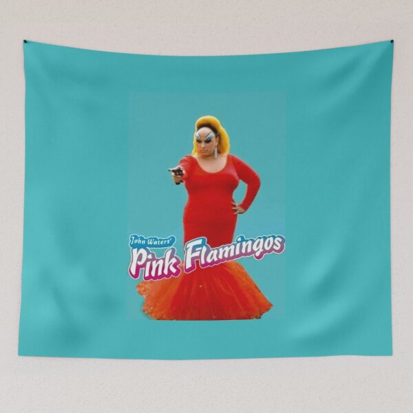 Item preview, Pink Flamingos by John Waters Movie Poster designed and sold by PeacefulRiver.