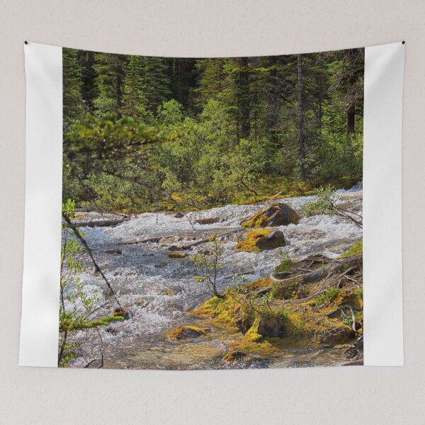 Item preview, Lake Moraine landscape with rapids designed and sold by Photopat.
