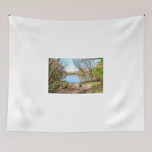 Item preview, The lake through the trees. designed and sold by ronsaunders47.