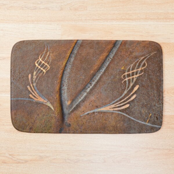 Item preview, Rusty Car Hood with Pinstripes designed and sold by twixt-two-wheels.