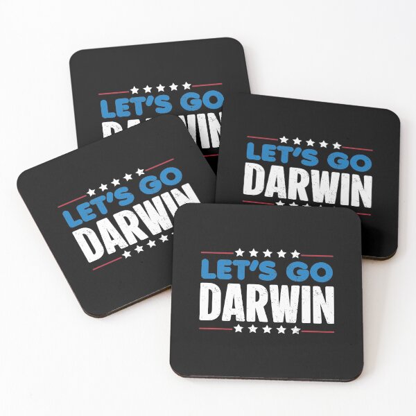 Item preview, Lets Go Darwin Survival Of The Fittest designed and sold by GravitiTees.