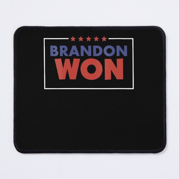 Item preview, Womens Brandon Won Thank You Brandon, Lets go Branden US Quote V-Neck T-Shirt designed and sold by scarletsaman.