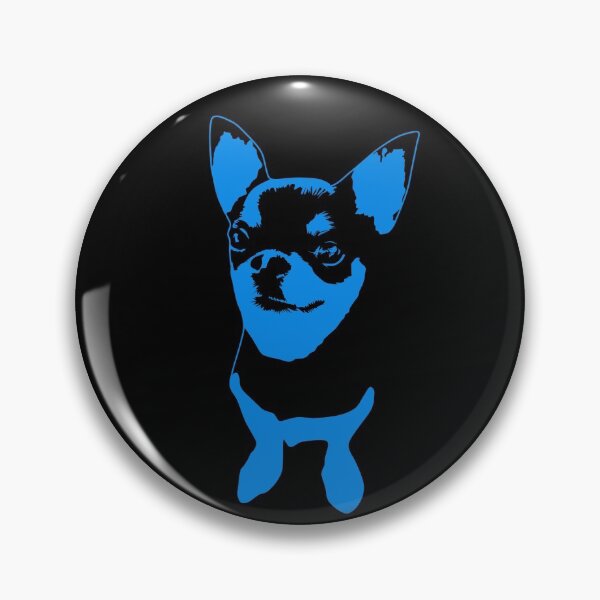 Artikelvorschau, Blauer Chihuahua Film Noir entworfen und verkauft von MattForbesDev.