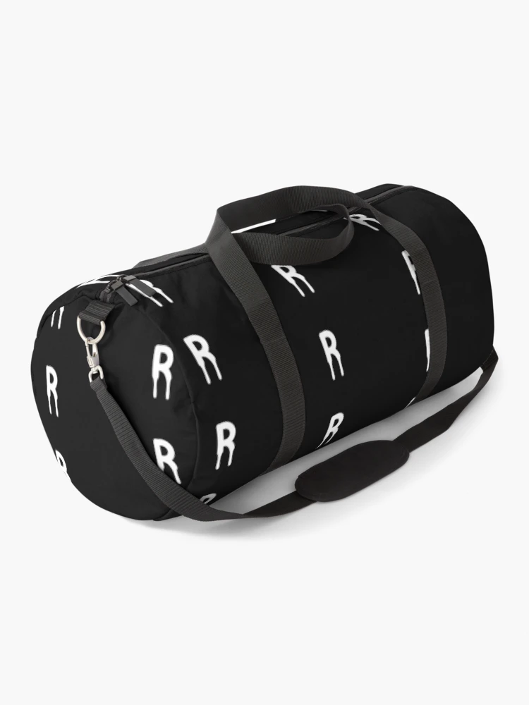 Thumbnail 1 of 3, Duffle Bag, Dripping Letter R Black designed and sold by RADesigns21.
