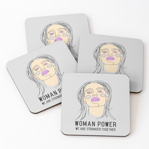 Item preview, WOMAN POWER WE ARE STRONGER TOGETHER designed and sold by ForStrong.