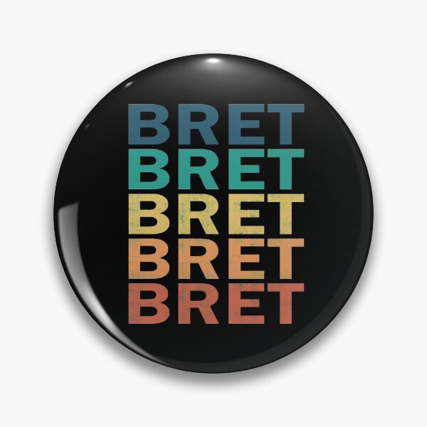 Item preview, Bret Name T Shirt - Bret Vintage Retro Name Gift Item Tee designed and sold by geniajmk13.