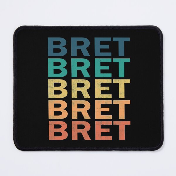 Item preview, Bret Name T Shirt - Bret Vintage Retro Name Gift Item Tee designed and sold by geniajmk13.