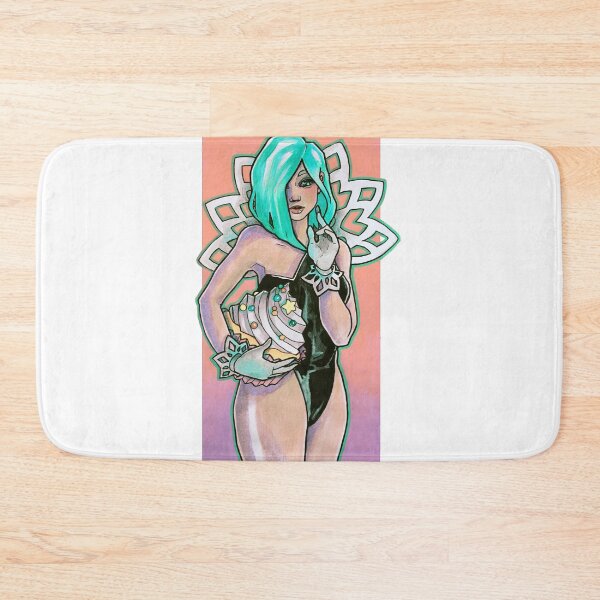 Item preview, A napkin girl with a cupcake designed and sold by ladalsk.