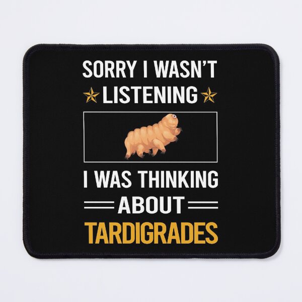 Item preview, Funny Listening Tardigrade Tardigrades Tardigrada Water Bear Bears Waterbear Moss Piglet Piglets designed and sold by jiggleterrified.