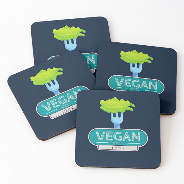 Item preview, Vegan Since 1982 designed and sold by FOSLIGHT.