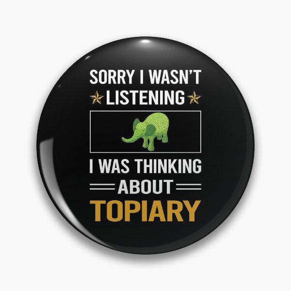 Item preview, Funny Listening Topiary designed and sold by jiggleterrified.