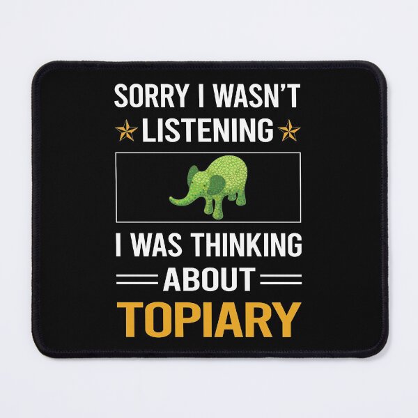 Item preview, Funny Listening Topiary designed and sold by jiggleterrified.