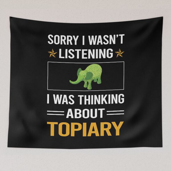 Item preview, Funny Listening Topiary designed and sold by jiggleterrified.