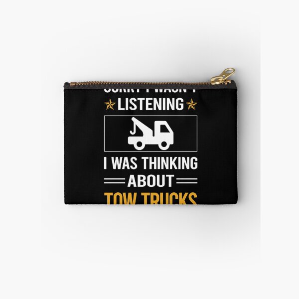 Item preview, Funny Listening Tow Truck Trucks designed and sold by jiggleterrified.