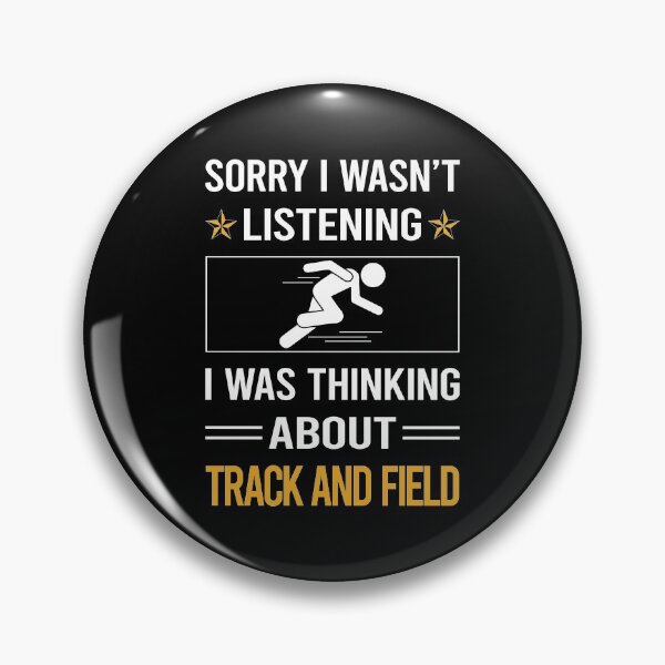 Item preview, Funny Listening Track And Field designed and sold by jiggleterrified.