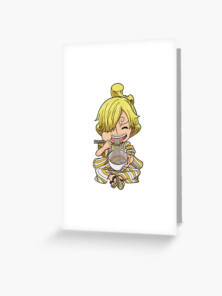 Chibi Wano Luffy | Greeting Card